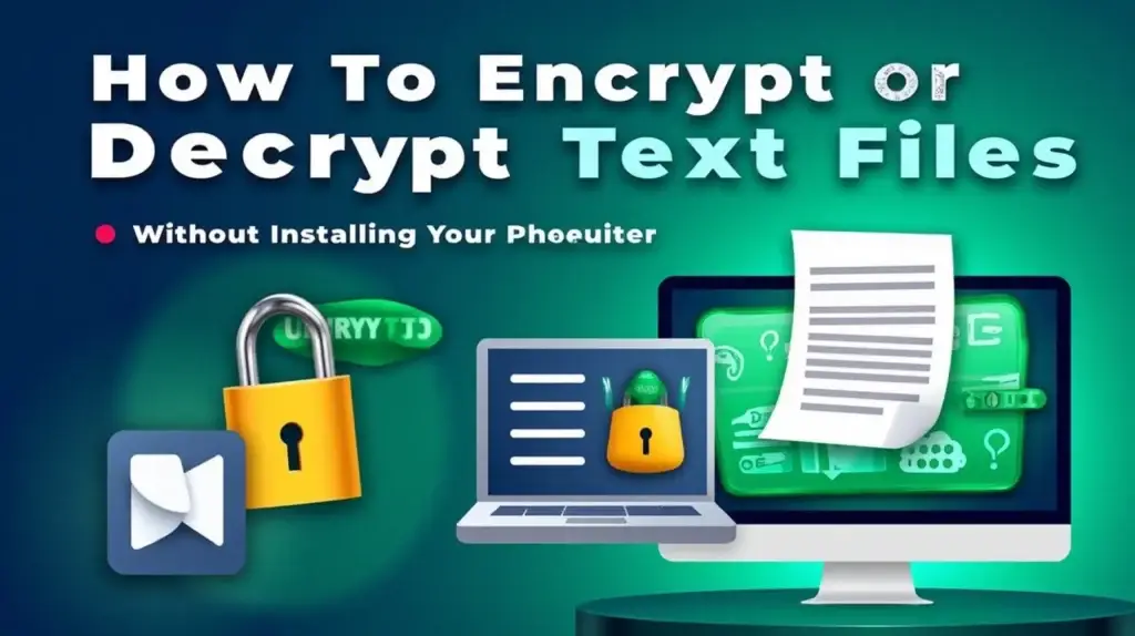 How to Decrypt Text Files