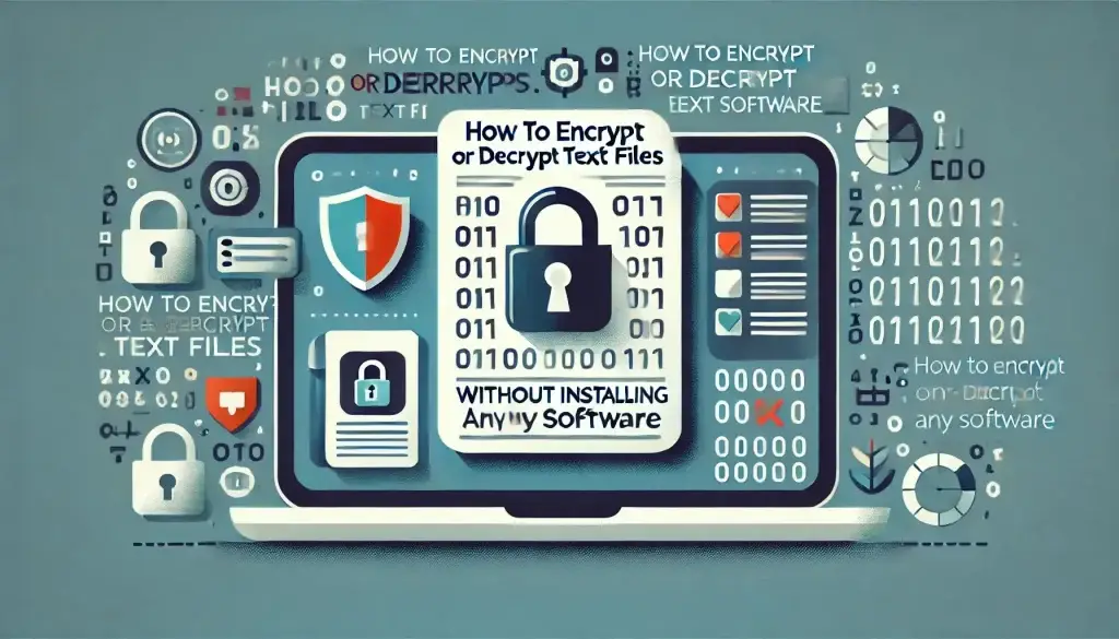 How to Encrypt Text Files